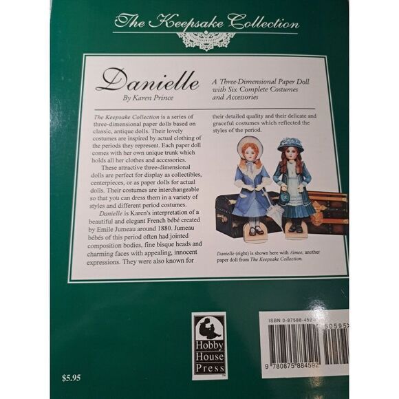 Lot The Keepsake Collection Dolly Dingle‎ Fashion in Shakespeare's Paper Doll - Picture 6 of 16